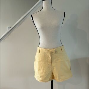 NWT yellow Tommy Hilfiger shorts